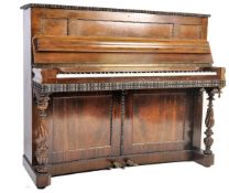 19TH CENTURY ROSEWOOD UPRIGHT PIANO