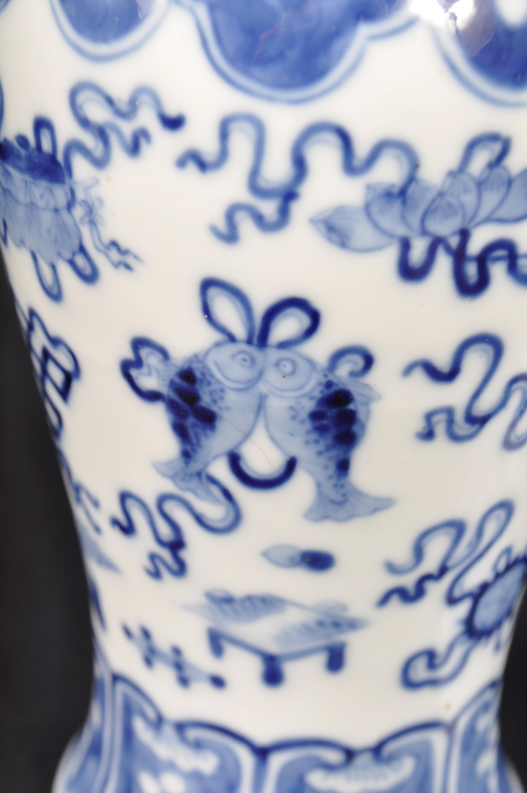PAIR OF 19TH CENTURY CHINESE KANGXI MARK PRECIOUS OBJECT VASES - Image 6 of 11