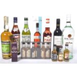 SELECTION OF ASSORTED BOTTLED WINE, PORT AND LIQUORS