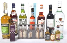 SELECTION OF ASSORTED BOTTLED WINE, PORT AND LIQUORS