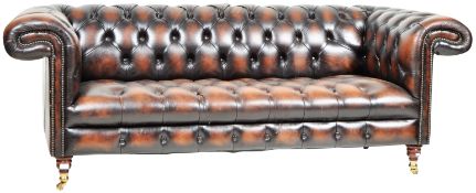 CONTEMPORARY CHESTERFIELD THREE SEATER SOFA SETTEE