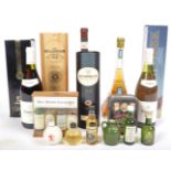 SELECTION OF ASSORTED WINE, SPIRITS AND ALE WITH MINIATURES
