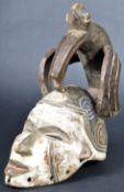 EARLY 20TH CENTURY WEST AFRICAN NIGERIAN IGBO TRIBAL MASK