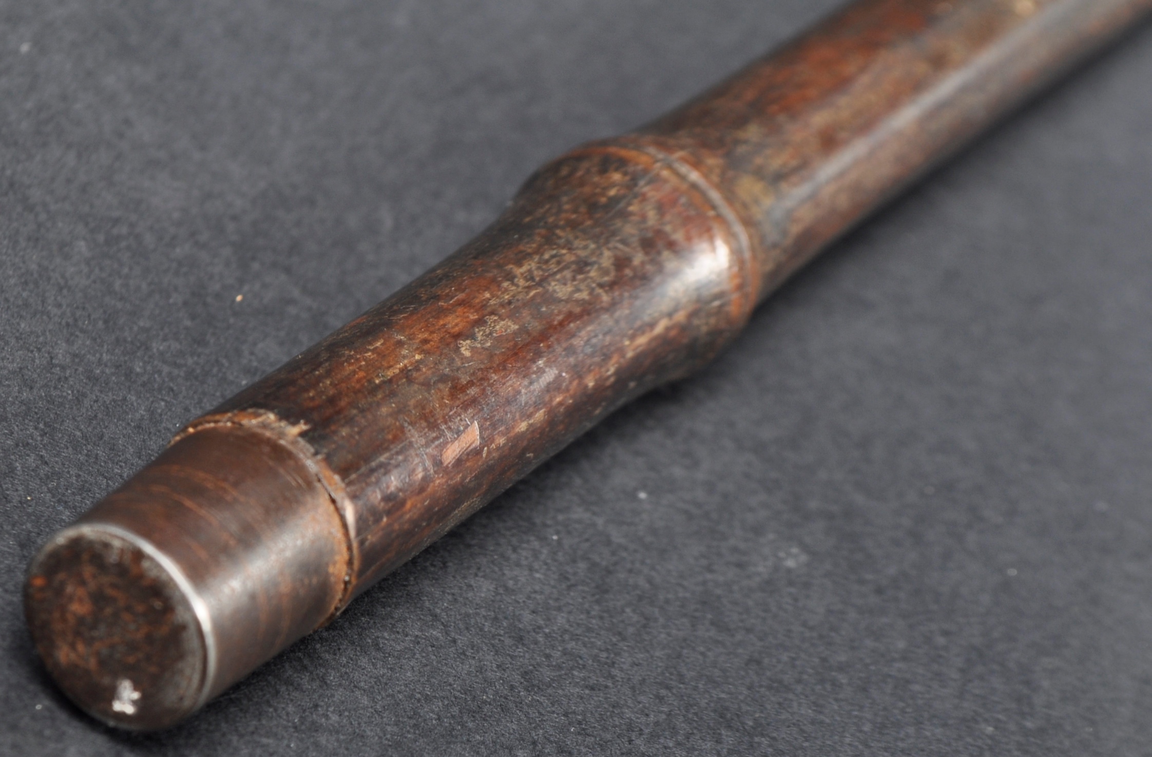 19TH CENTURY SILVER COLLARED SWORD STICK - Image 7 of 8