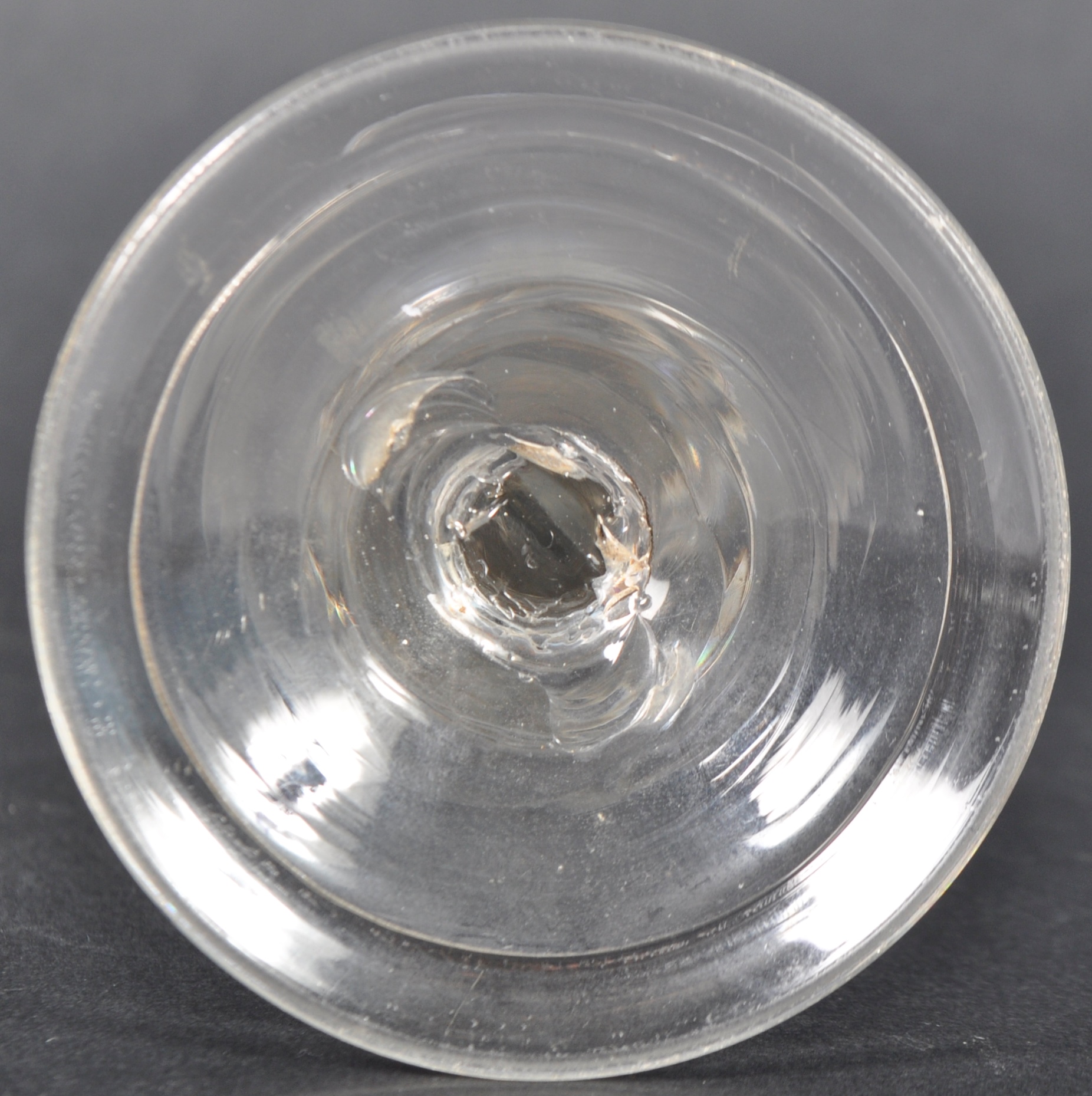 18TH CENTURY GEORGE III BALIUSTROID WINE GLASS - Image 5 of 5