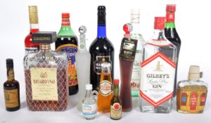 SELECTION OF ASSORTED WINE, RUM, GIN & LIQUORS