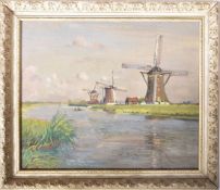DONALD HENRY FLOYD - 20TH CENTURY LANDSCAPE OIL PAINTING