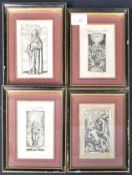 SELECTION OF 17TH CENTURY RELIGIOUS WOODBLOCK PRINTS