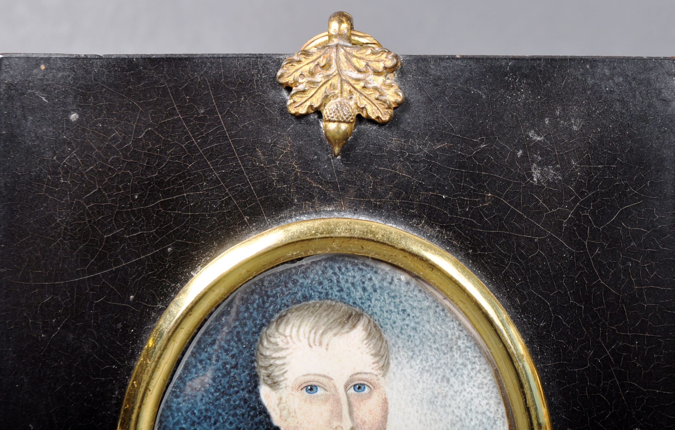 PAIR OF 18TH CENTURY WATERCOLOUR ON IVORY PORTRAIT MINIATURES - Image 5 of 7