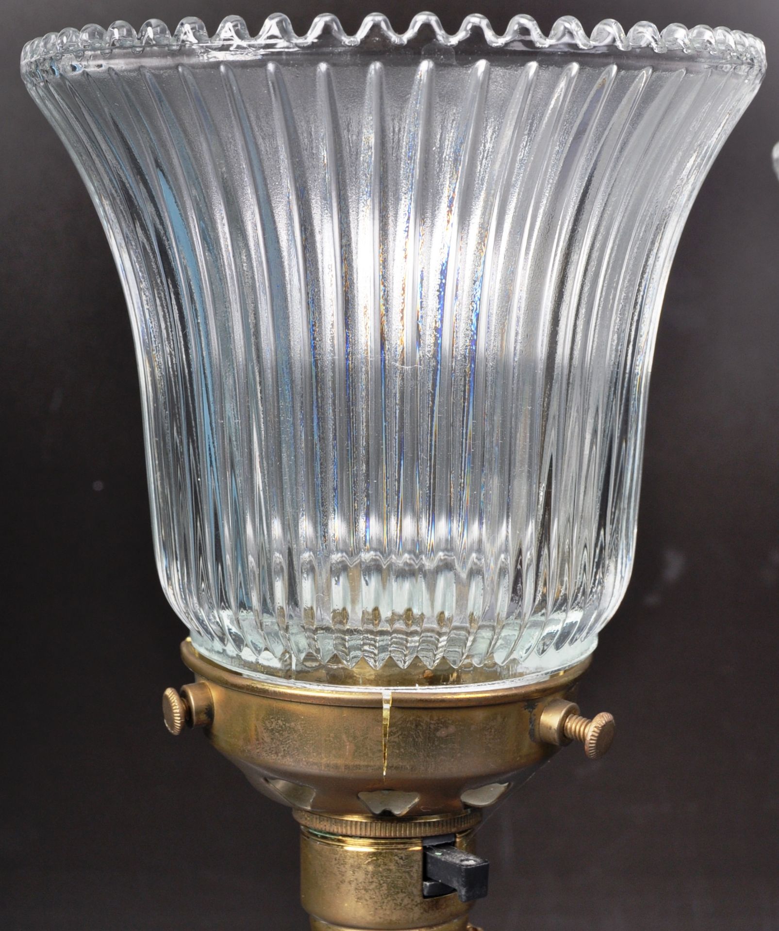 WILLIAM ARTHUR BENSON 1900 PULLMAN TABLE LAMP - Bild 2 aus 10