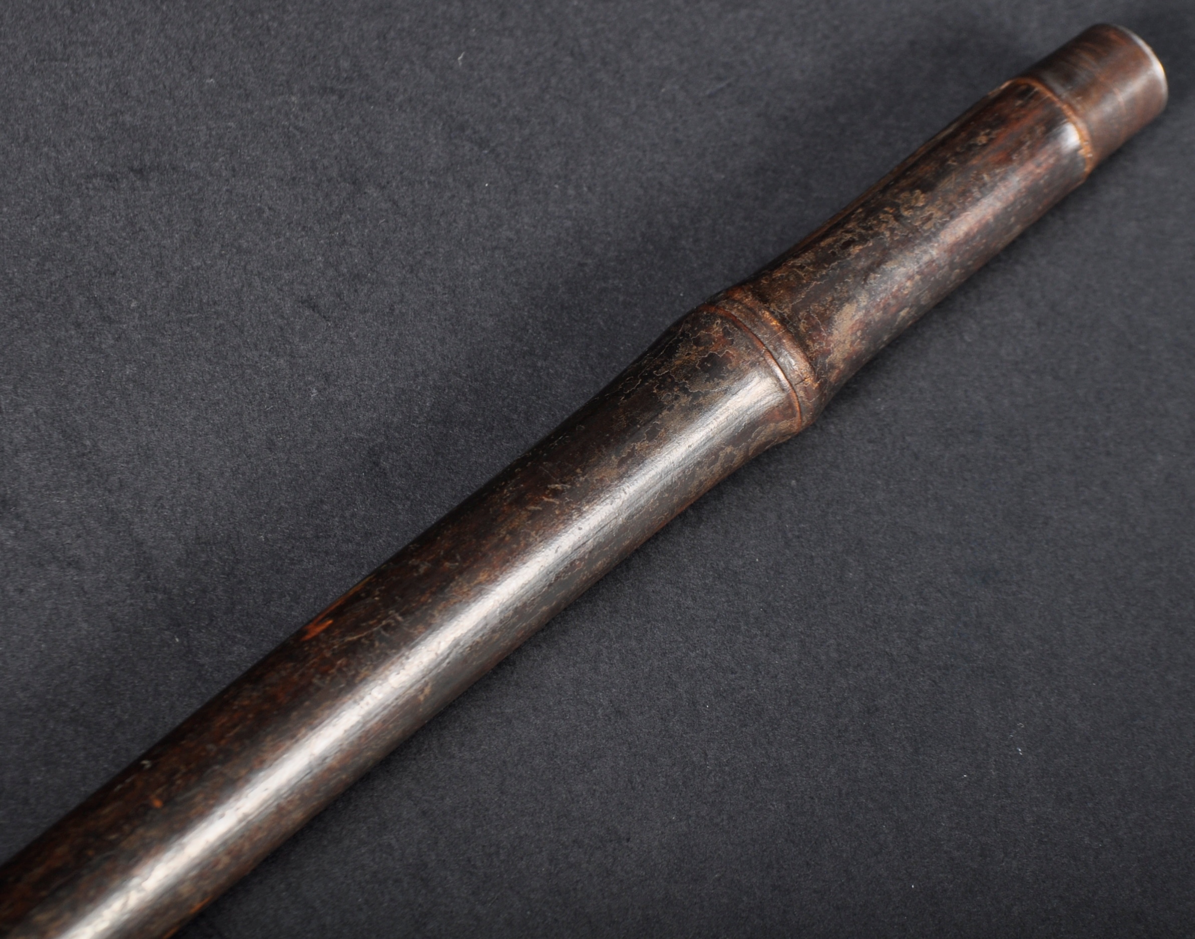 19TH CENTURY SILVER COLLARED SWORD STICK - Image 5 of 8