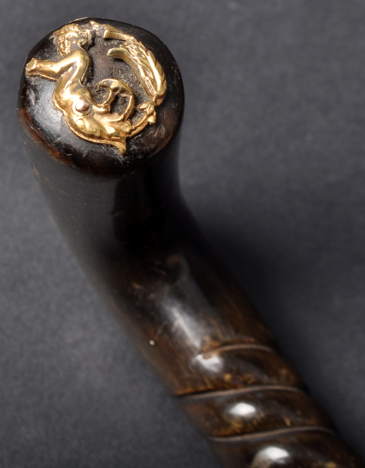 19TH CENTURY SILVER COLLARED SWORD STICK - Image 4 of 8