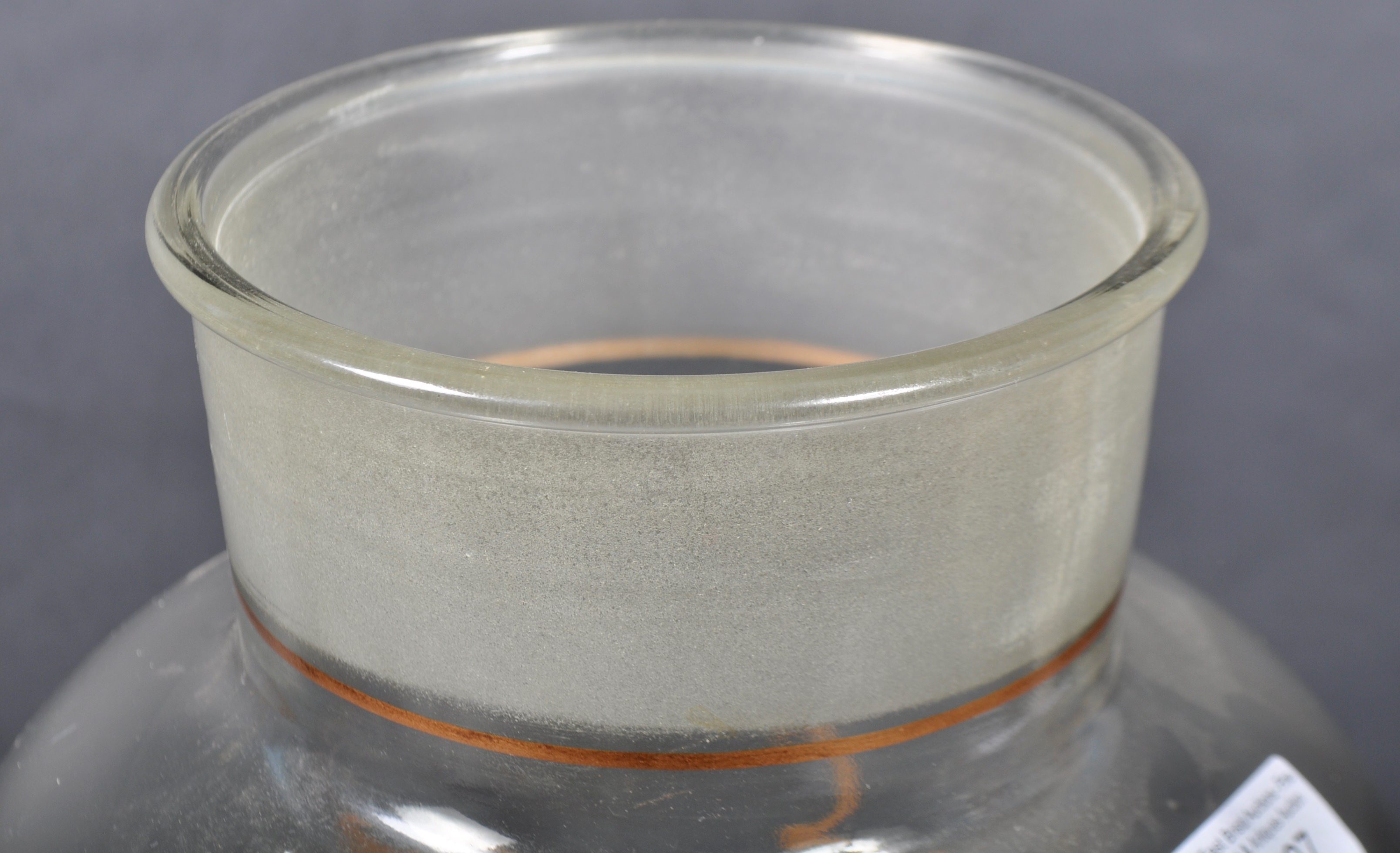 LARGE 19TH CENTURY VICTORIAN GILT GLASS SWEET JAR - Image 7 of 7