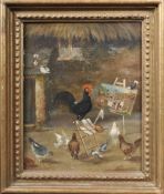 BELIEVED EDGAR HUNT - EARLY 20TH CENTURY OIL ON CANVAS PAINTING