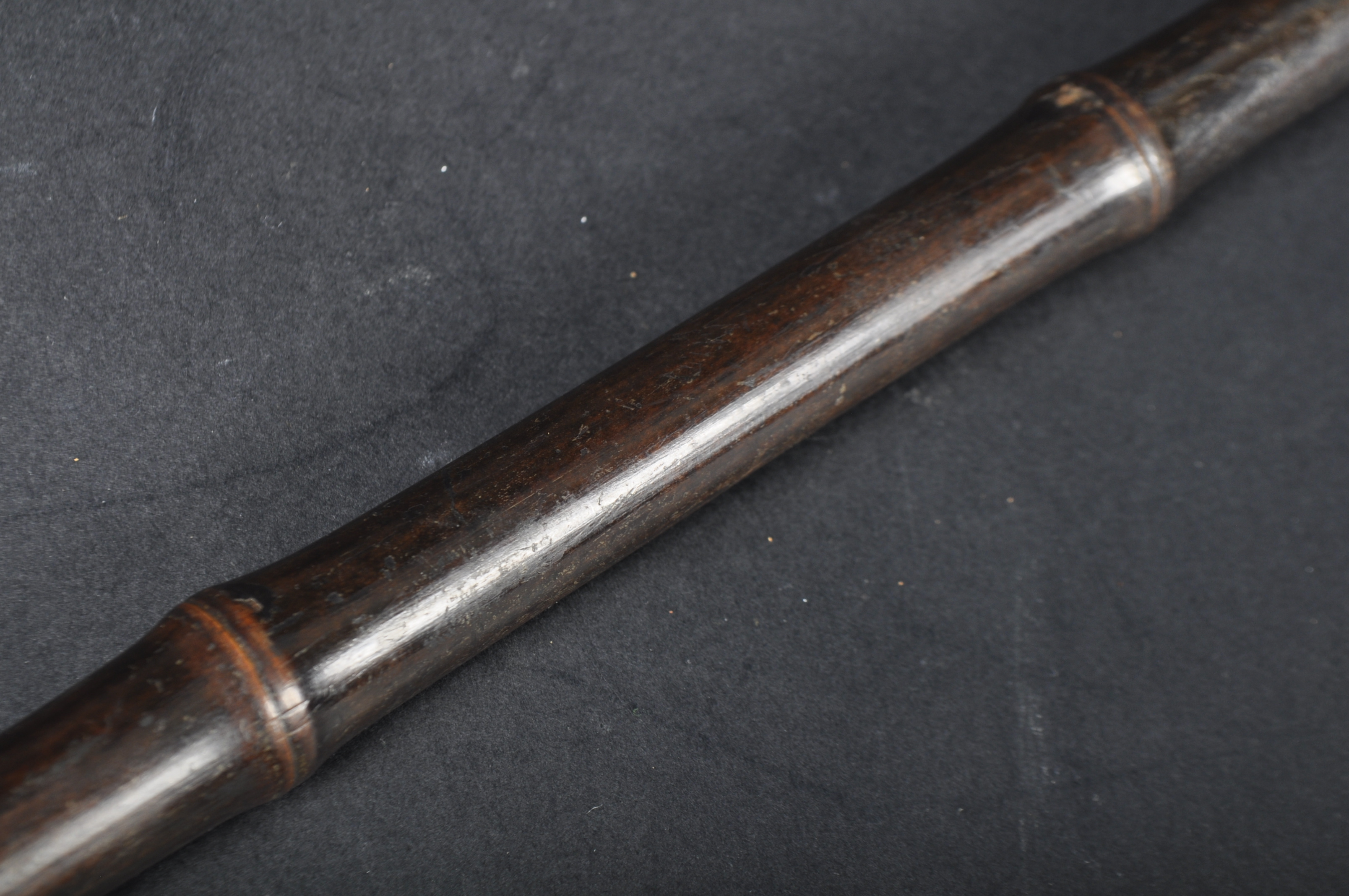 19TH CENTURY SILVER COLLARED SWORD STICK - Image 6 of 8