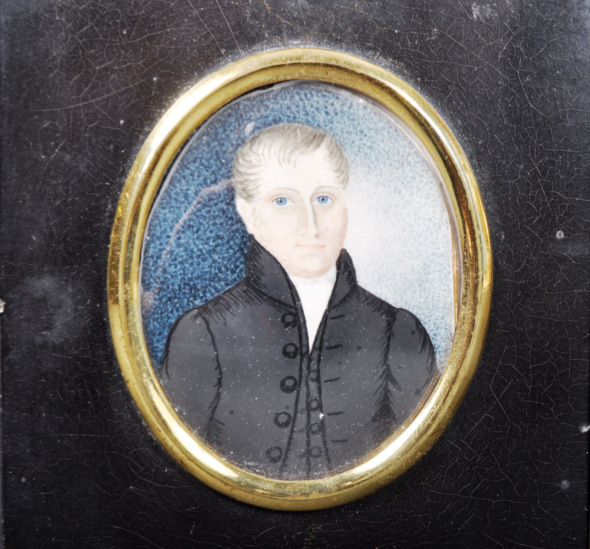 PAIR OF 18TH CENTURY WATERCOLOUR ON IVORY PORTRAIT MINIATURES - Image 2 of 7