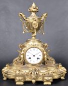 JAPY FRERES - LATE 19TH CENTURY FRENCH ORMOLU MANTEL CLOCK