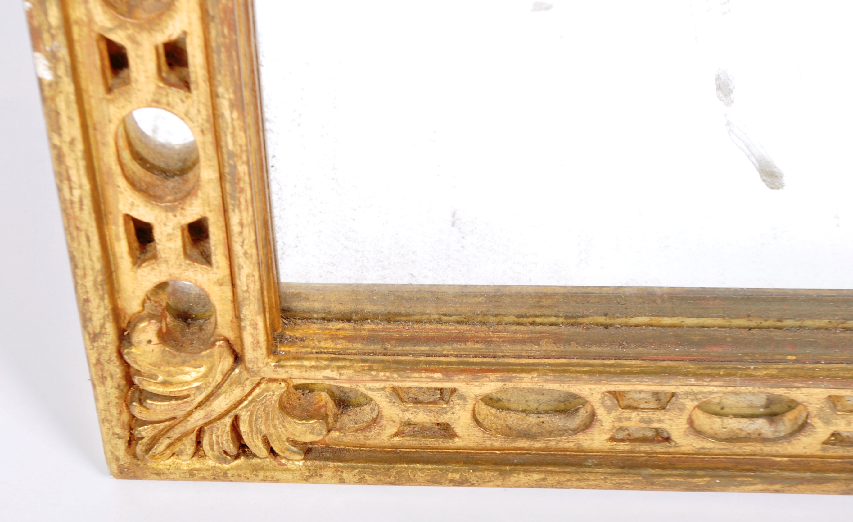 19TH CENTURY GILT PIER / OVERMANTEL MIRROR - Image 5 of 6