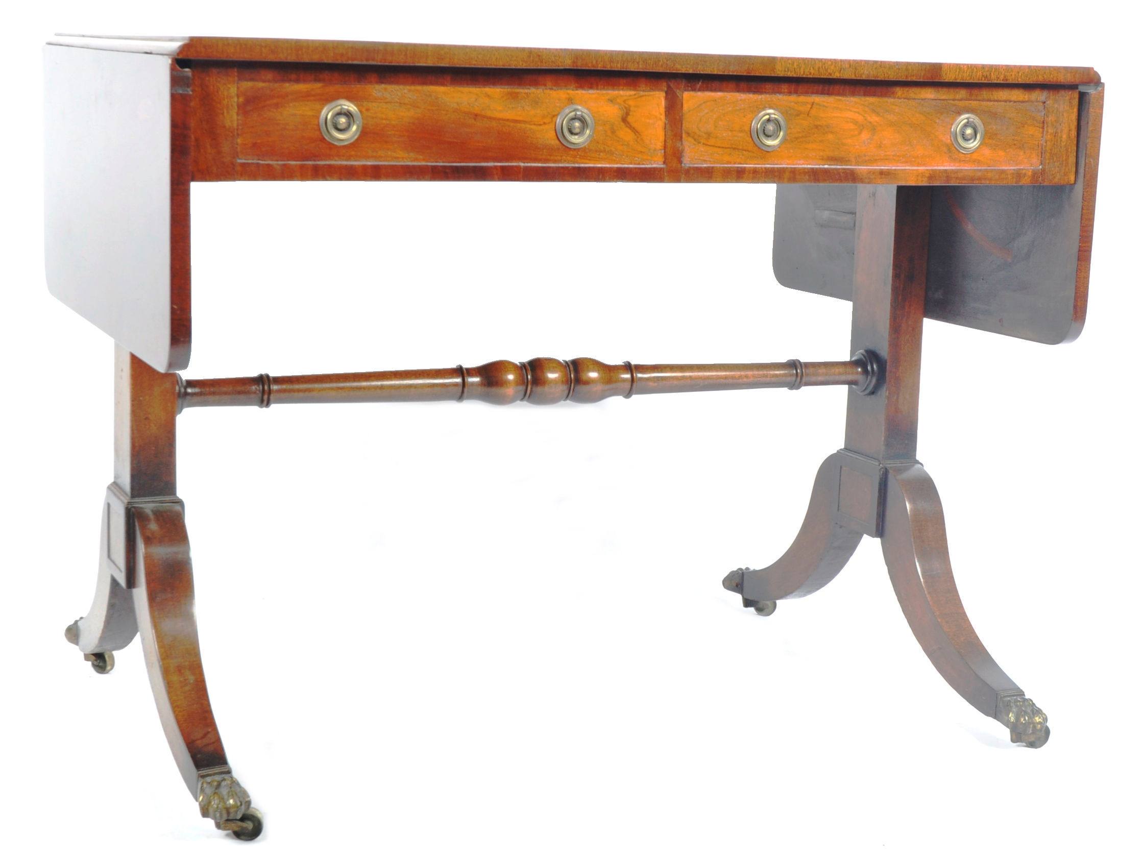 19TH CENTURY REGENCY MAHOGANY SOFA TABLE