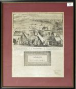 FROST FAIR - MID 18TH CENTURY JOHN SHERWIN JUNIOR ENGRAVING