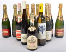 SELECTION OF ASSORTED BOTTLED WINE & CHAMPAGNE