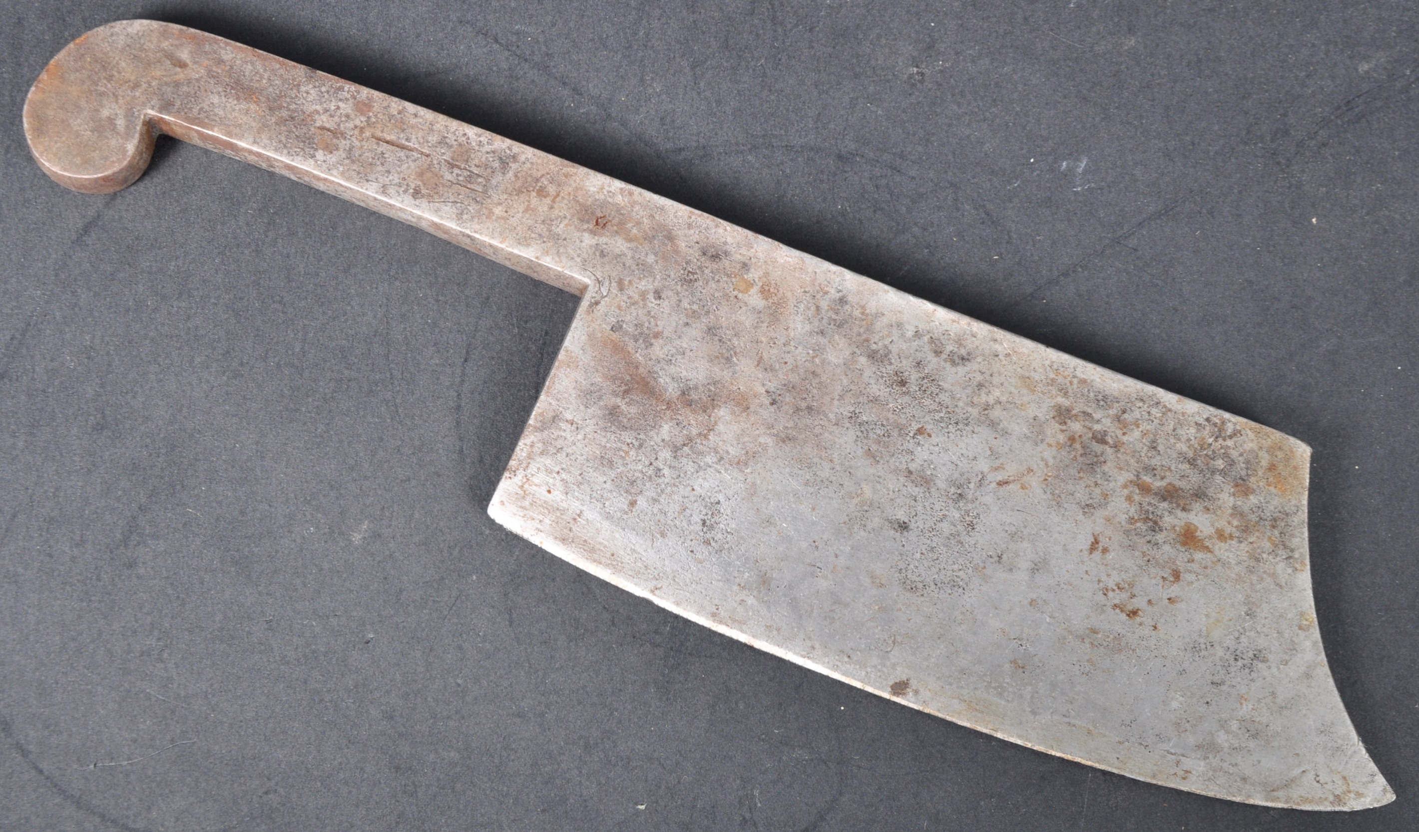 18TH CENTURY APPRENTICE PIECE BLACKSMITH HATCHET AND GAME TRAP - Image 3 of 6