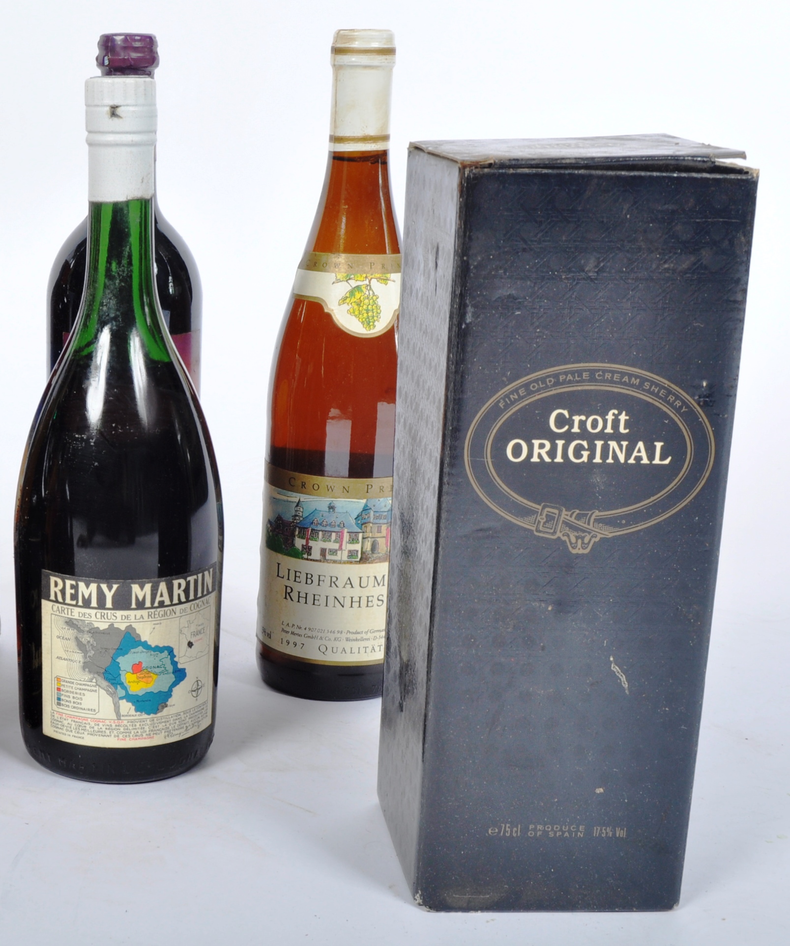 SELECTION OF ASSORTED BOTTLED WINE, PORT, BRANDY, SHERRY & LIQUORS - Image 4 of 6