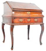 19TH CENTURY MAHOGANY BUREAU DESK ON STAND