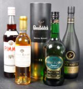 SELECTION OF ASSORTED WINE AND SPIRITS
