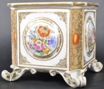 19TH CENTURY MEISSEN PORCELAIN PLANTER