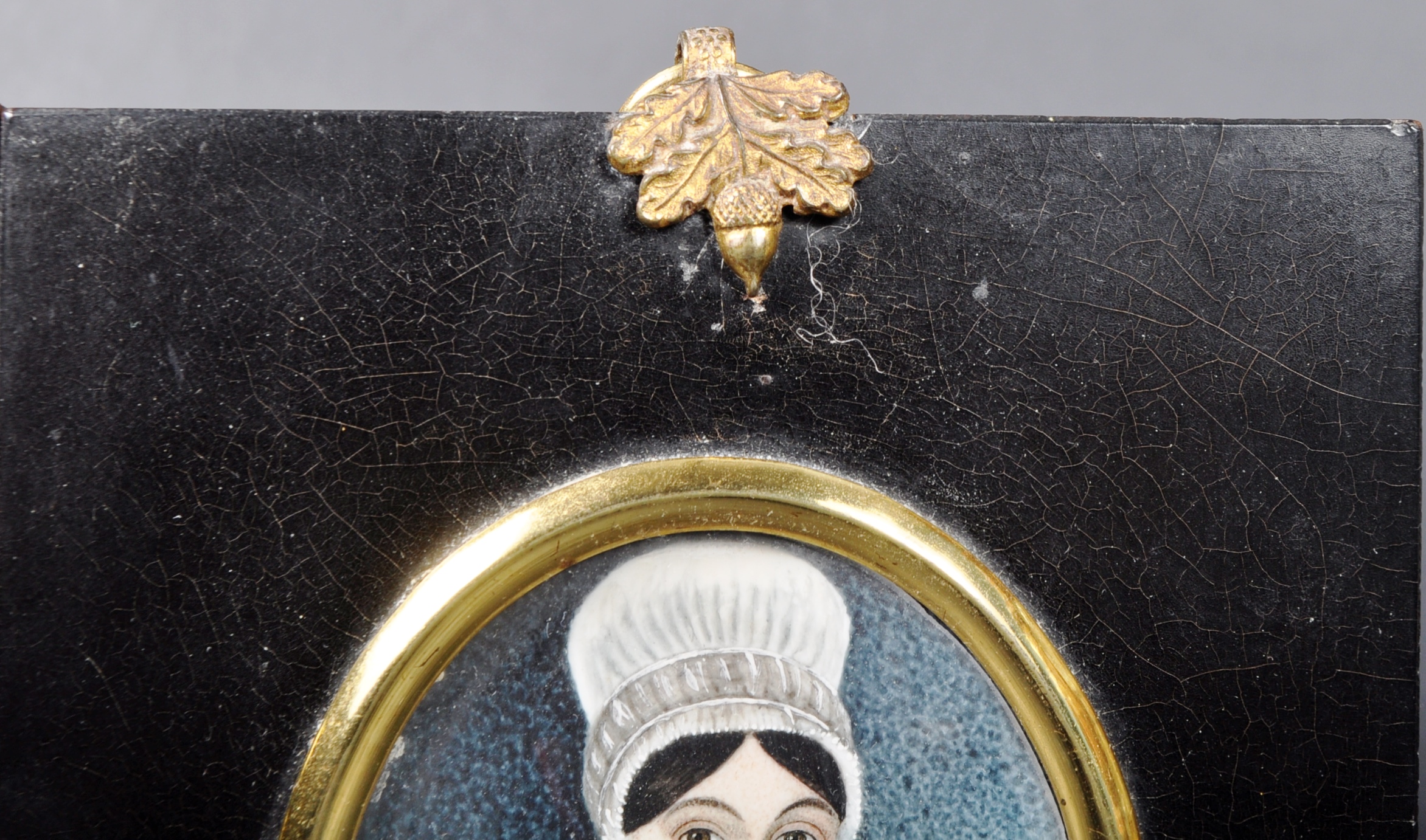 PAIR OF 18TH CENTURY WATERCOLOUR ON IVORY PORTRAIT MINIATURES - Image 4 of 7