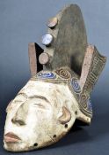 EARLY 20TH CENTURY WEST AFRICAN NIGERIAN IGBO TRIBAL MASK
