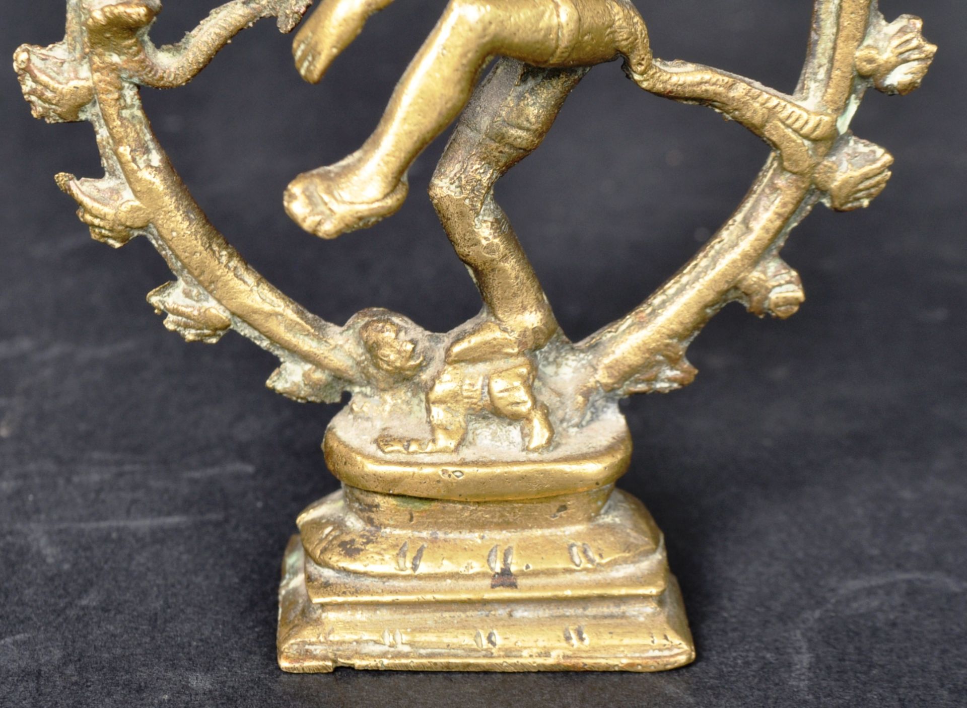 EARLY 20TH CENTURY BRONZE OF SHIVA NATARAJA - Image 4 of 5