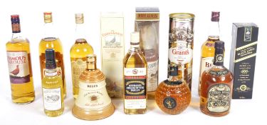 SELECTION OF ASSORTED BLENDED SCOTCH WHISKY