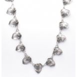 VINTAGE CANDIDA SILVER NECKLACE BY JOE CALAFATO