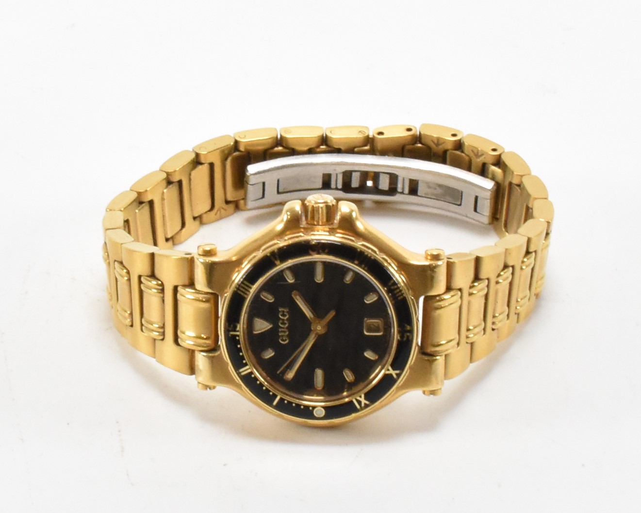 GUCCI GOLD TONE LADIES WRIST WATCH - Image 2 of 7