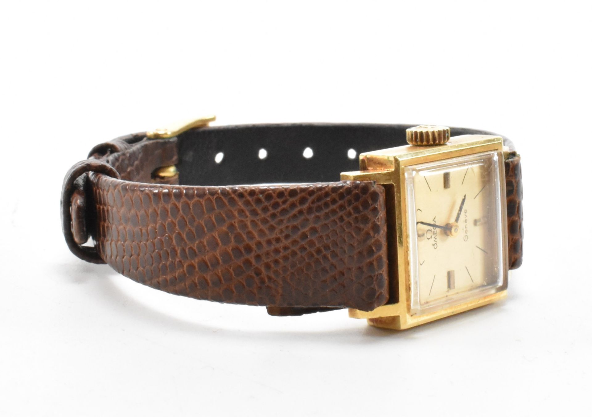 18CT GOLD OMEGA COCKTAIL WATCH - Image 5 of 6