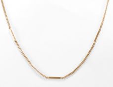 HALLMARKED 9CT GOLD NECKLACE CHAIN