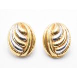 PAIR OF 9CT GOLD HALLMARKED CLIP ON EARRINGS