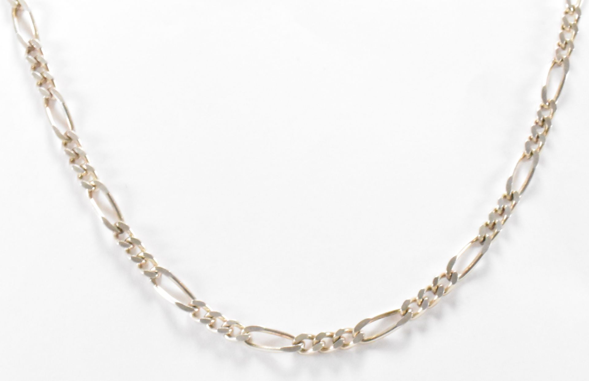 TWO SILVER NECKLACE CHAINS - Image 4 of 7