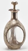 VINTAGE CHINESE SILVER CASED BOTTLE