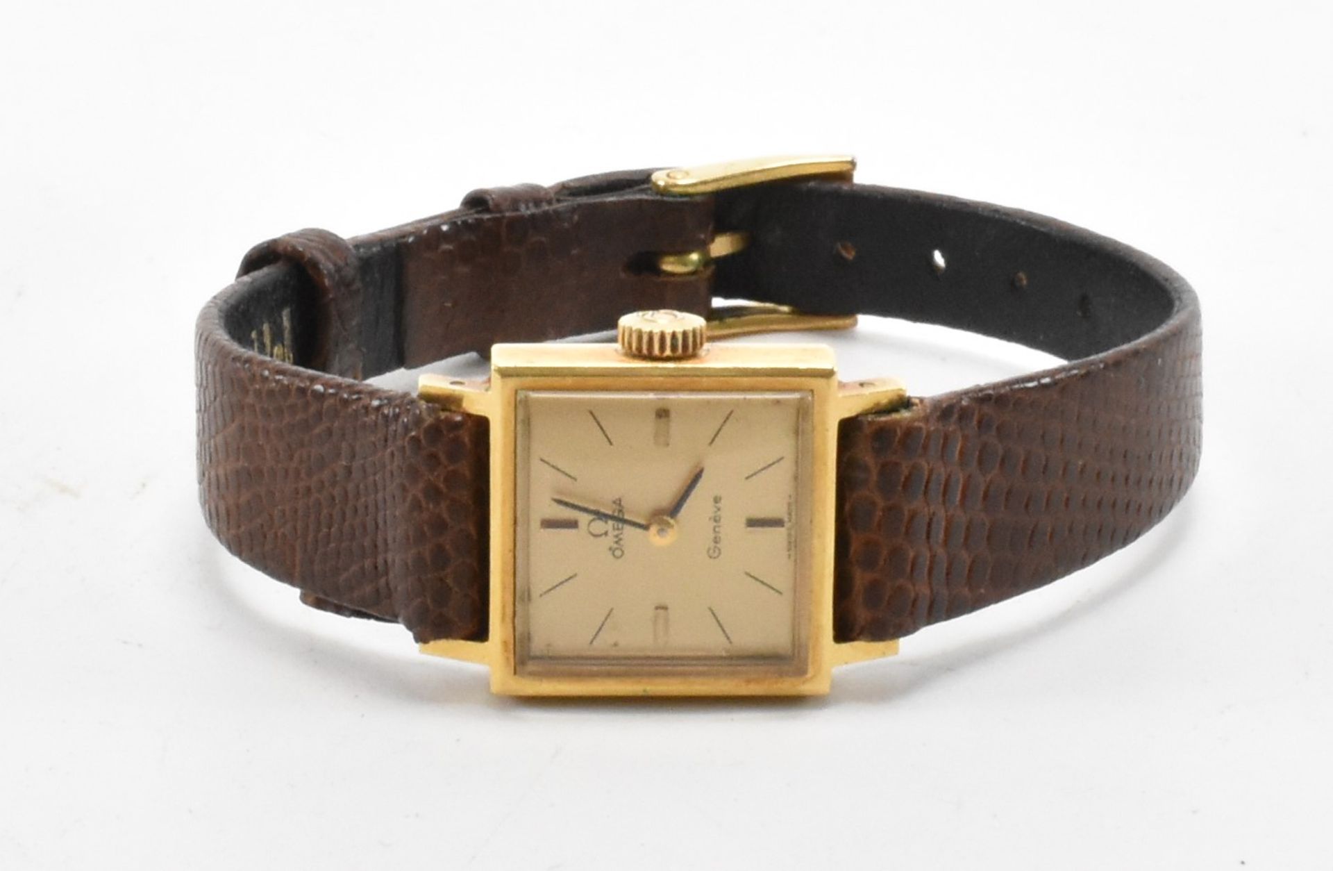 18CT GOLD OMEGA COCKTAIL WATCH - Image 2 of 6