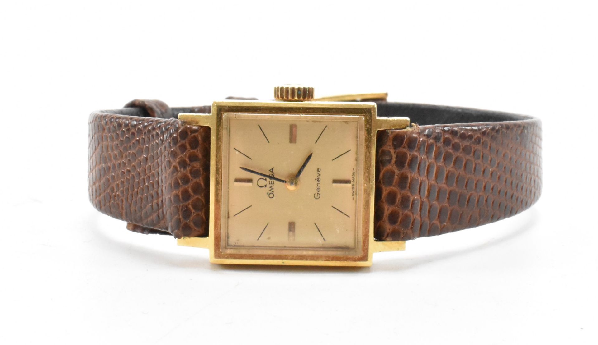 18CT GOLD OMEGA COCKTAIL WATCH