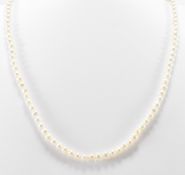 VINTAGE 9CT GOLD & CULTURED PEARL NECKLACE