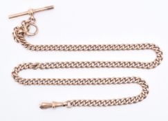 VICTORIAN 9CT GOLD POCKET WATCH CHAIN