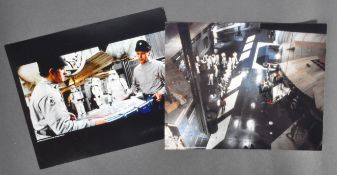 STAR WARS - TEX FULLER (D.2020) - STUNTMAN SIGNED 8X10" PHOTOS