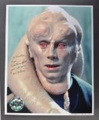 STAR WARS - ERIK BAUERSFELD (1922-2016) - OFFICIAL PIX SIGNED 8X10"