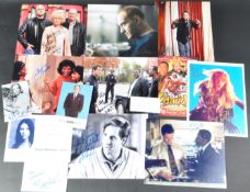 ACTORS / ACTRESSES - AUTOGRAPHS - COLLECTION OF ASSORTED SIGNED ITEMS