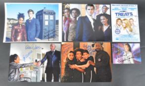 DOCTOR WHO - COLLECTION OF AUTOGRAPHS