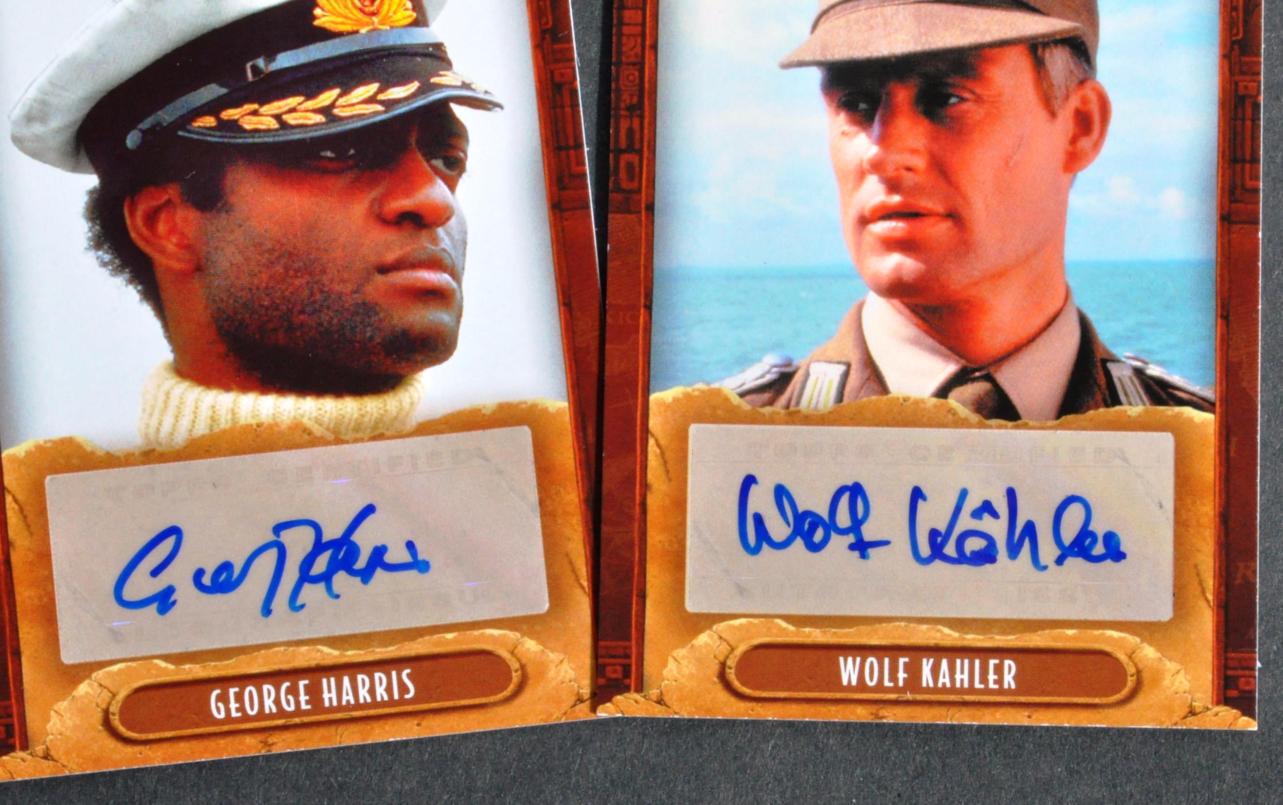 INDIANA JONES - TOPPS - COLLECTION OF OFFICIAL AUTOGRAPH TRADING CARDS - Image 3 of 4
